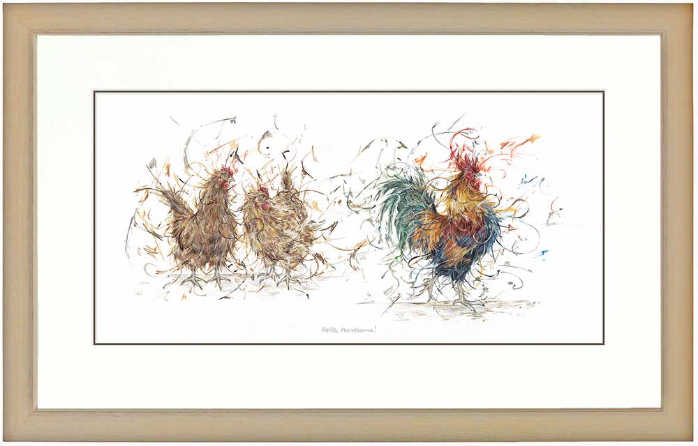 https://www.midhurstgallery.co.uk/upload_file/product_images/Hello%2C-Handsome-by-Aaminah-Snowdon---Chickens_FRAMED.jpg